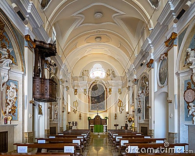 Chiesa della Santissima Trinit Editorial Stock Photo